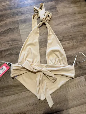 Edikted Halter Tie Top thumbnail 5