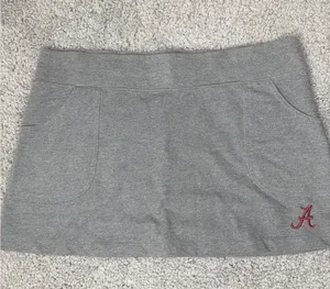 Alabama Crimson Tide Women Skirt XL Gray KA Knights Apparel thumbnail 1