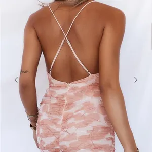 HELLO MOLLY FRONT RUNNER DRESS DUSTY PINK MEDIUM thumbnail 2