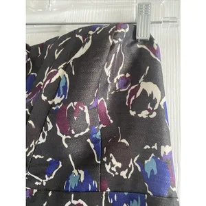 American Eagle Womens 10 Floral Strapless Mini Party Cocktail Dress Floral Event thumbnail 3