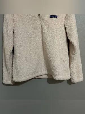 Patagonia Los Gatos Light Pink Quarter Zip Pullover Sweater Women’s Size Small thumbnail 4