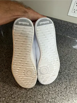 Reebok White Women's Leather Sneakers thumbnail 8