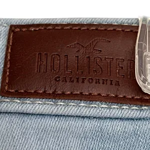 Hollister Jeans Women's 23 Blue Ultra High Rise Skinny Distressed Stretch Denim thumbnail 6