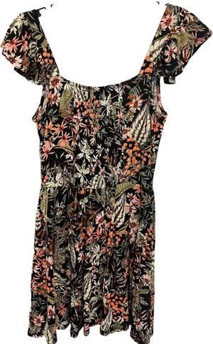 Xhilaration Women’s Black Floral Dress. Size Small. thumbnail 5