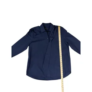 ZARA Women’s Blue Button Down Shirt Size S - Long Sleeve Blouse thumbnail 4