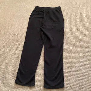 Nike Black Fleece Lined Pants Sweatpants Joggers Size Small Women’s EUC thumbnail 11