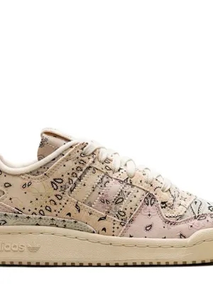 Adidas 80s Pastel Bandana Print Low-Top Sneaker 8.5 thumbnail 2