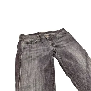 7 For All Mankind A Pocket Bootcut Jeans Size 30 Dark Wash Raw Hem Stretch Denim thumbnail 7