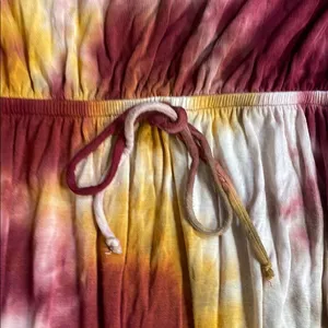 Rolla Coster Multicolor Tie-Dye Dress. Size Large thumbnail 6