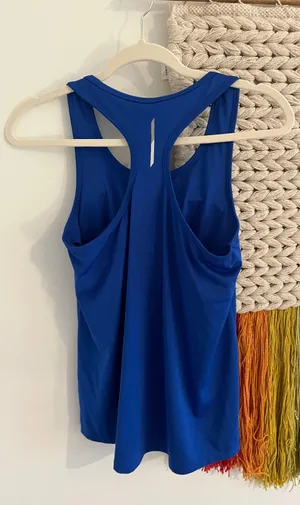 Royal Blue Athletic Running Tank Top Size M thumbnail 3