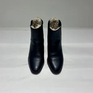 J.Crew Black Lined Ankle Boots  Size 6 thumbnail 2