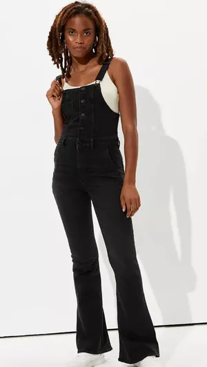 Next level flared overalls  thumbnail 1
