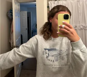 Gildan Auburn cropped crewneck thumbnail 3
