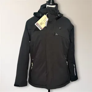 Inokraft L Black Heated Jacket Rechargeable‎ Battery Waterproof Hiking Windproof thumbnail 3