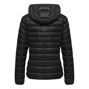 WantDo duck down fill packable black puffer jacket size small thumbnail 2