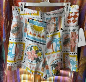 ✨TWO PIECE SET✨ Colorful Summer Top & Shorts Multiple Size XL thumbnail 2