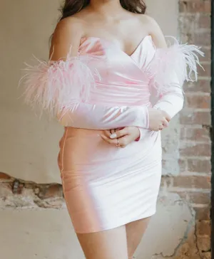 Sherri Hill pink formal dress thumbnail 1