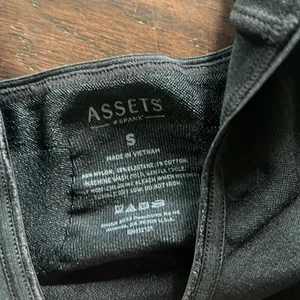Assets by Spanx Black Shapewear Bodysuit  small EUC thumbnail 2