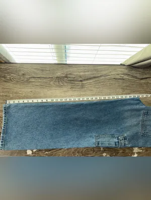 VERVET BY FLYING MONKEY HIGH RISE WIDE LEG CARGO‎ JEANS V3446 size 25 NWT thumbnail 8