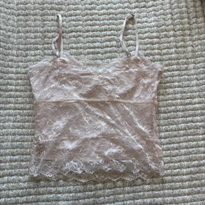 Free people cream lace cami thumbnail 6