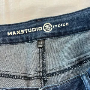 Minimalist Max Studio High Rise Skinny Jeans Size 14 Indigo Stretch Casual thumbnail 7