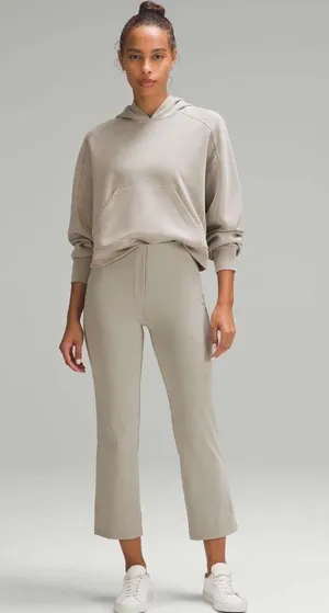 LULULEMON- Smooth Fit Pull-On High-Rise Cropped Pant Riverstone Casual Travel thumbnail 1