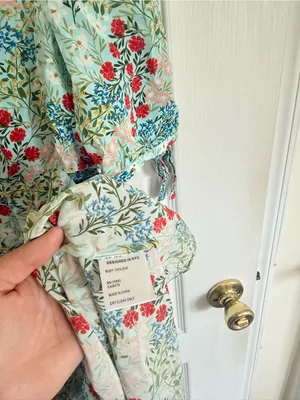 Intermix Ness Silk Floral Cutout midi Dress thumbnail 6