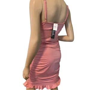 NWT SOUTH SZ L SOFT‎ PINK BODY FORM DRESS 6 for 36 thumbnail 5