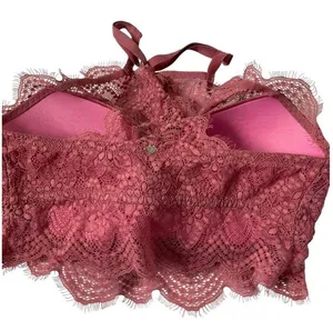 Victorias Secret Pink Women Size Small Bralette Push Up Bra Rose Pink 10A-744P thumbnail 5