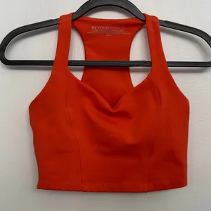 Beyond Yoga Powerbeyond Intensity Racerback Tank Orange Size Small thumbnail 3