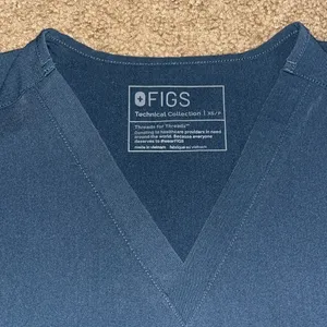 FIGS Catarina + High Waisted Zamora Jogger Scrubs Matching Set Dark‎ Harbor XS/S thumbnail 5