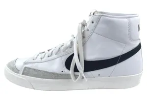 Nike Blazer 77 Vintage Men's White Lace Up Mid Top Athletic Sneakers Shoes Sz 12 thumbnail 1