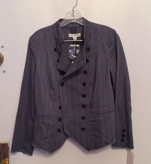 deconstructed double breasted jacket M thumbnail 1