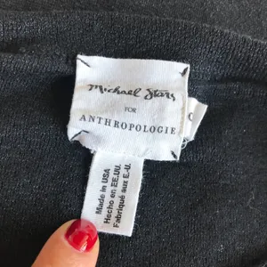 Anthropologie x Michael Stars Black Tee thumbnail 3