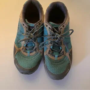 Patagonia Women's Teal and Gray Trail Walking Shoes thumbnail 5