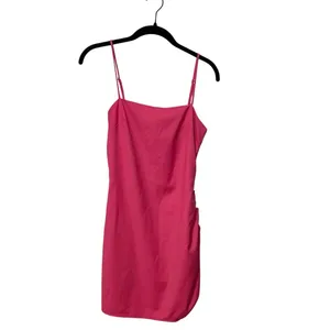 Lovers & Friends NWT Hot Pink Ellis Mini Dress Size XXS thumbnail 2