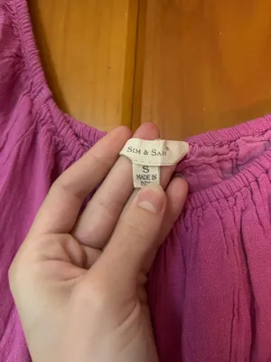 Sim & Sam magenta midi dress thumbnail 3