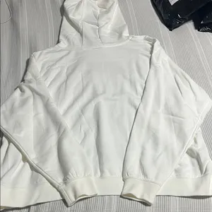 Nike Cream Hoodie with Black Logo thumbnail 3