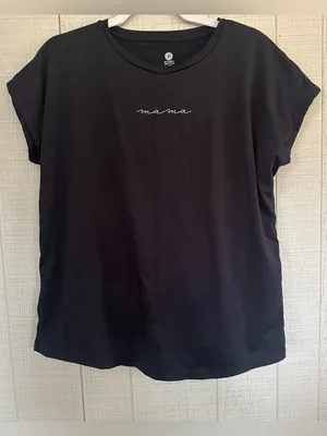 Kindred Bravely Nursing Mama Black Top Size M thumbnail 1