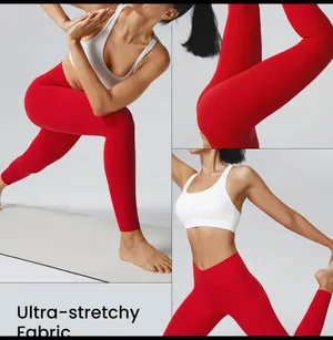 Red Align Crossover Leggings Size XS thumbnail 3