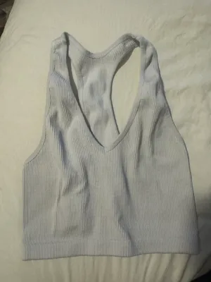 Free People White Tank thumbnail 1
