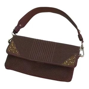 Steve Madden Coco Brown Damen Shoulder Clutch Bag thumbnail 1