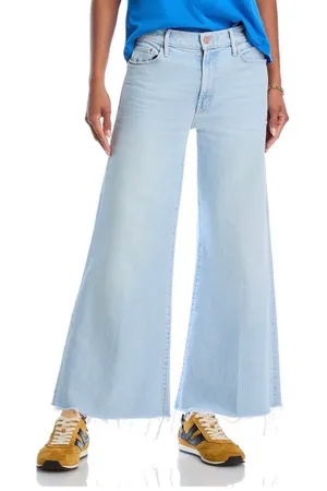 Mother The Twister Ankle Fray Wide Leg Jeans thumbnail 1