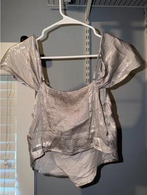 Free People Cowl Neck Crop Top thumbnail 3
