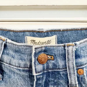 Madewell Perfect‎ Vintage Jeans Size 26 Blue Reinhart Wash Straight Grunge Indie thumbnail 6