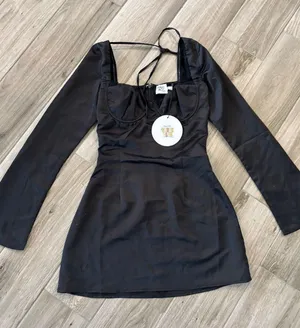 Princess Polly Dress Black thumbnail 1