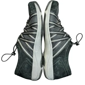 Dansko Shoes Womens Size 9.5 Gray Leather Mesh Lace Up‎ Comfort Walking Sneakers thumbnail 6