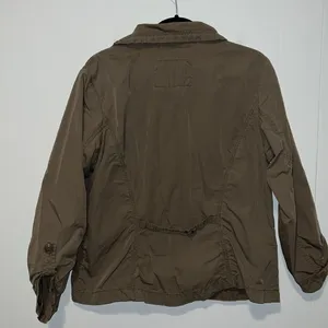 Eddie Bauer Women’s Lightweight Khaki Zip Up Jacket G2 thumbnail 2