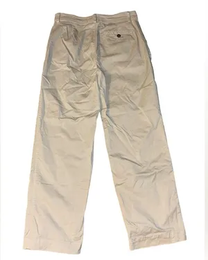 EVERLANE straight pleated hi-rise chino. Size 10. Sandstone EUC thumbnail 4