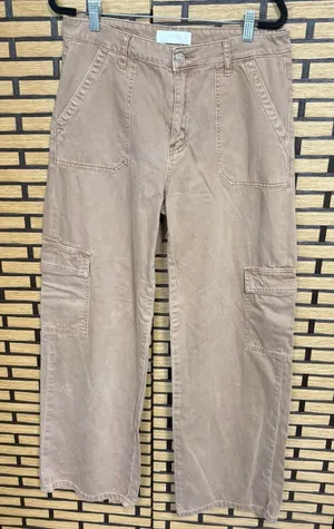 Vervet Brown Cargo Jeans‎ Size 29 thumbnail 1